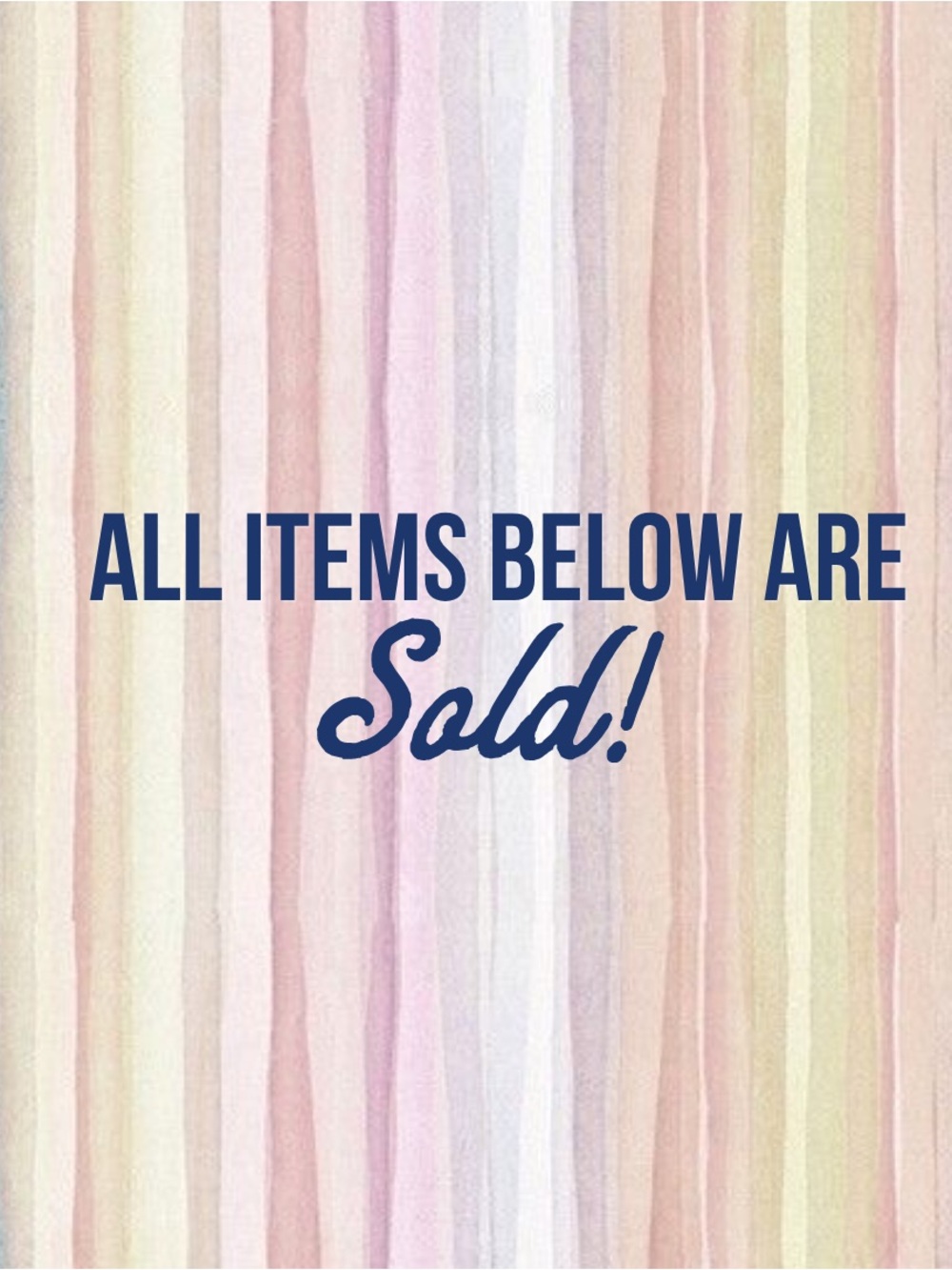 SOLD!!!